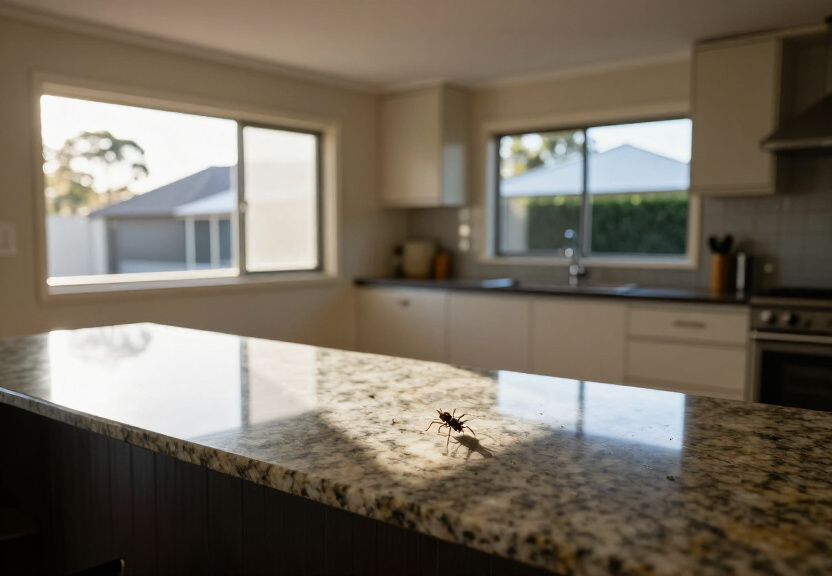 Ant-free living room in Artarmon after treatment